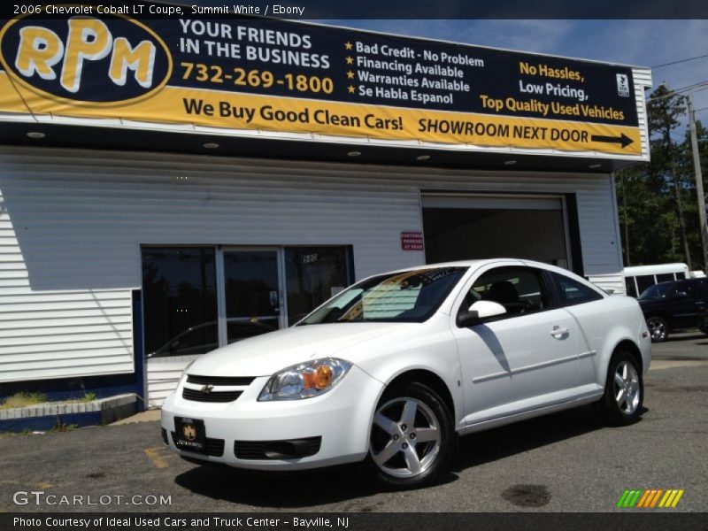 Summit White / Ebony 2006 Chevrolet Cobalt LT Coupe