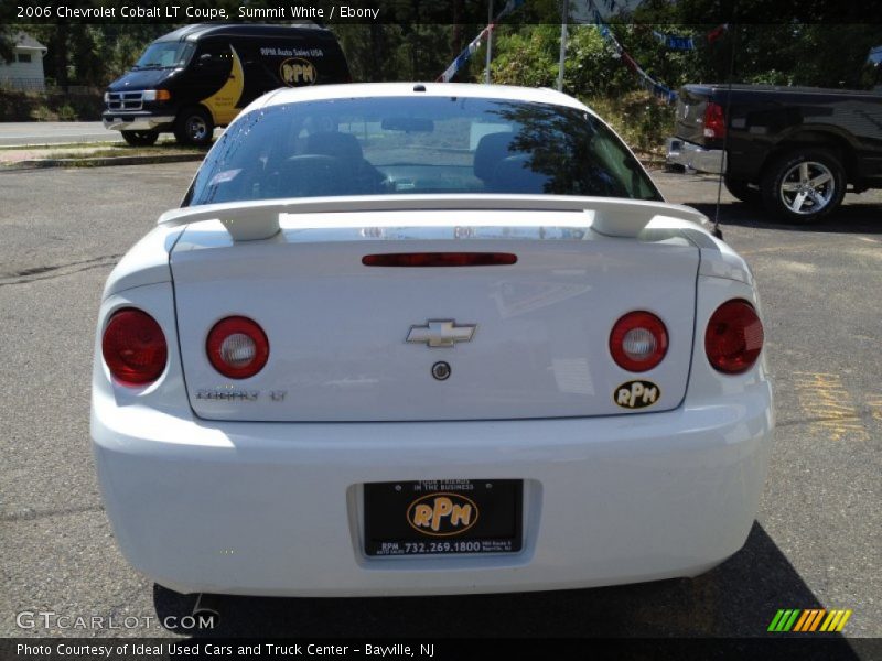 Summit White / Ebony 2006 Chevrolet Cobalt LT Coupe