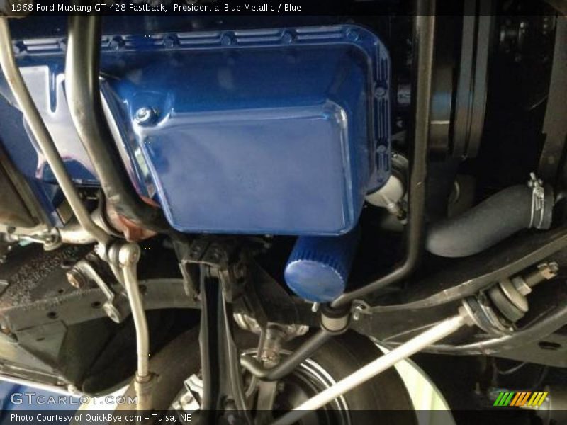Presidential Blue Metallic / Blue 1968 Ford Mustang GT 428 Fastback