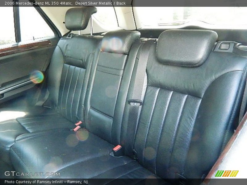 Desert Silver Metallic / Black 2006 Mercedes-Benz ML 350 4Matic