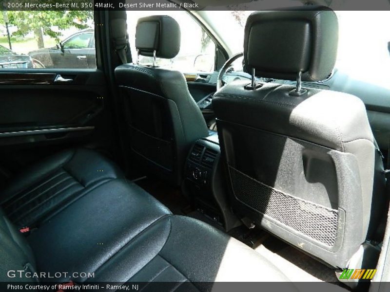 Desert Silver Metallic / Black 2006 Mercedes-Benz ML 350 4Matic