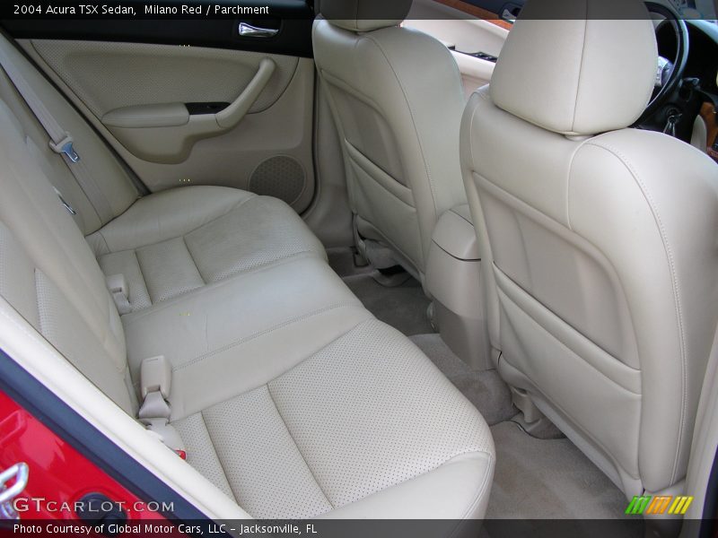 Milano Red / Parchment 2004 Acura TSX Sedan