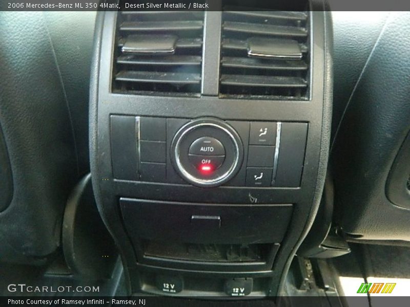 Desert Silver Metallic / Black 2006 Mercedes-Benz ML 350 4Matic