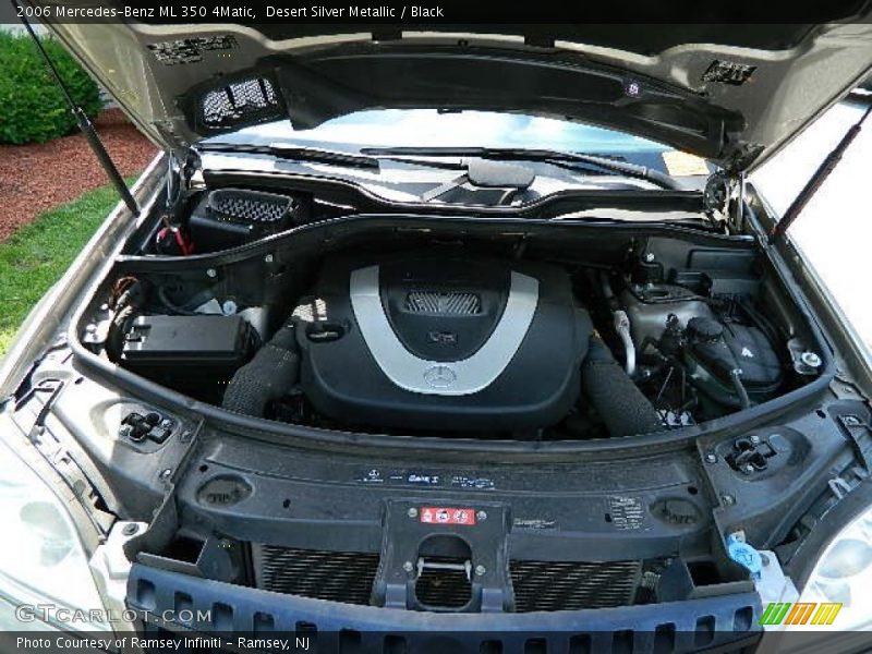 Desert Silver Metallic / Black 2006 Mercedes-Benz ML 350 4Matic