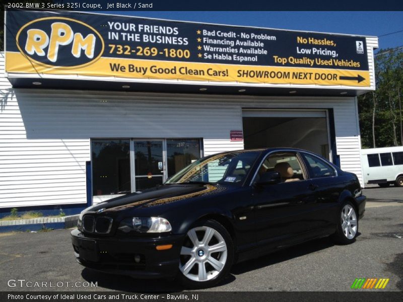 Jet Black / Sand 2002 BMW 3 Series 325i Coupe