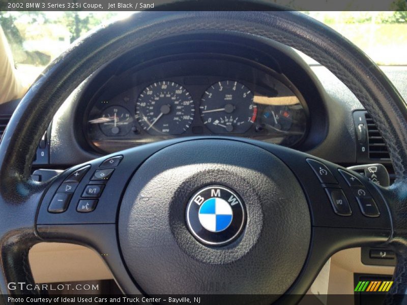 Jet Black / Sand 2002 BMW 3 Series 325i Coupe