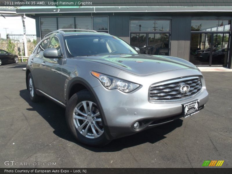 Liquid Platinum / Graphite 2011 Infiniti FX 35 AWD