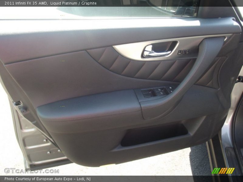 Liquid Platinum / Graphite 2011 Infiniti FX 35 AWD