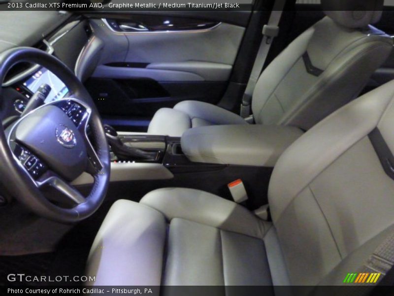 Graphite Metallic / Medium Titanium/Jet Black 2013 Cadillac XTS Premium AWD