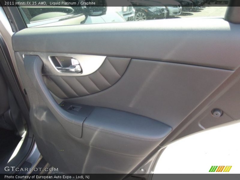 Liquid Platinum / Graphite 2011 Infiniti FX 35 AWD