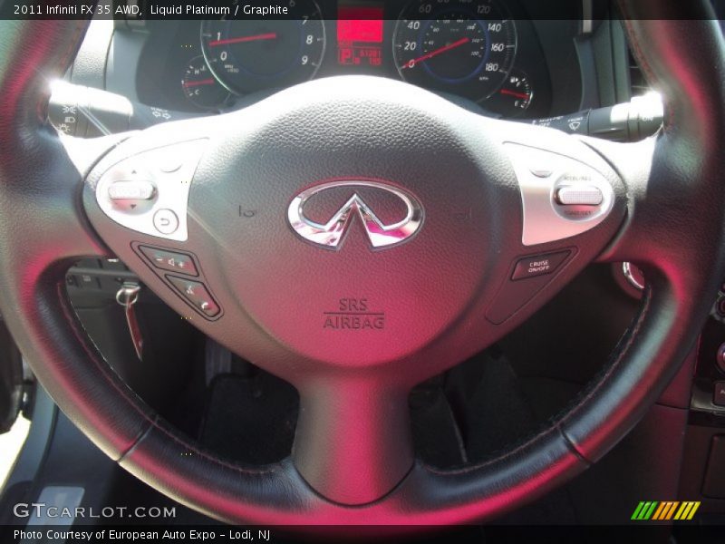 Liquid Platinum / Graphite 2011 Infiniti FX 35 AWD