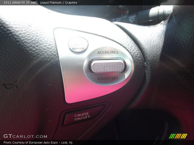 Liquid Platinum / Graphite 2011 Infiniti FX 35 AWD