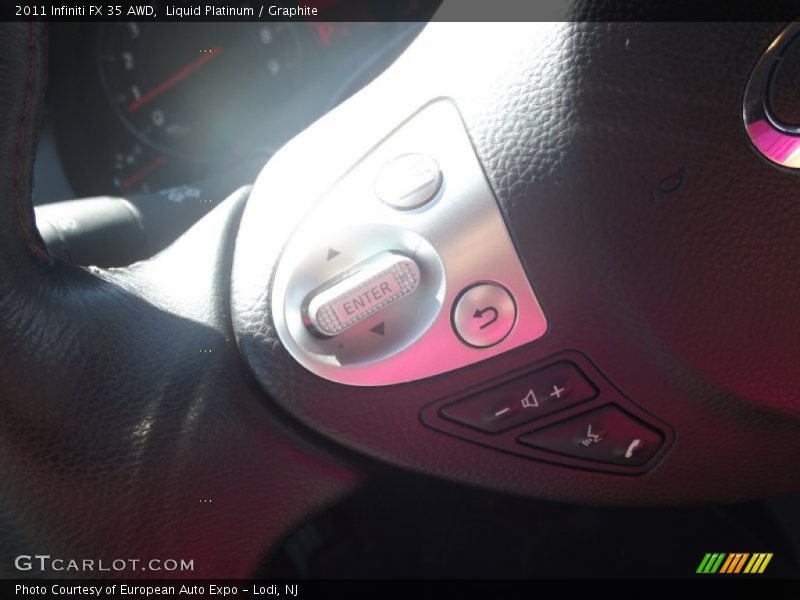Liquid Platinum / Graphite 2011 Infiniti FX 35 AWD