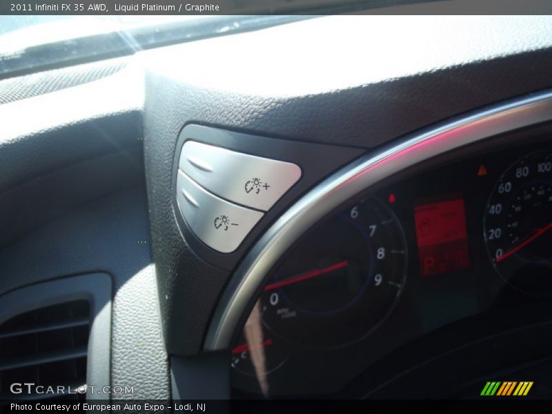 Liquid Platinum / Graphite 2011 Infiniti FX 35 AWD