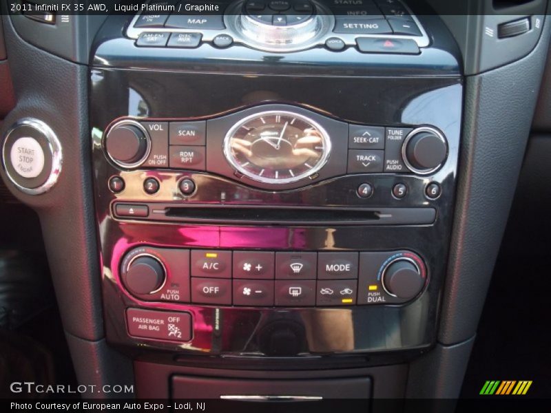 Liquid Platinum / Graphite 2011 Infiniti FX 35 AWD