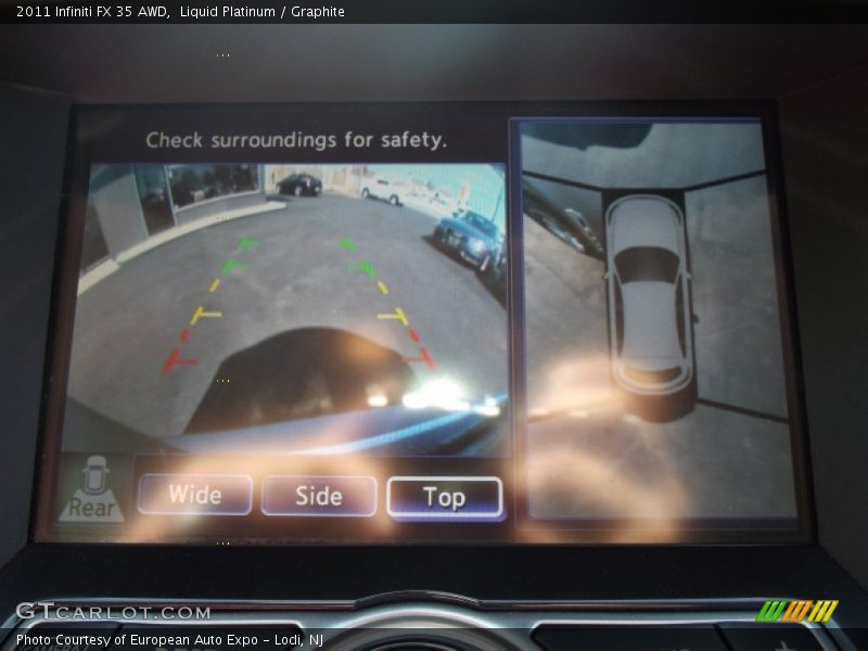 Liquid Platinum / Graphite 2011 Infiniti FX 35 AWD