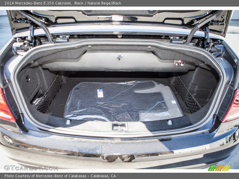 Black / Natural Beige/Black 2014 Mercedes-Benz E 350 Cabriolet