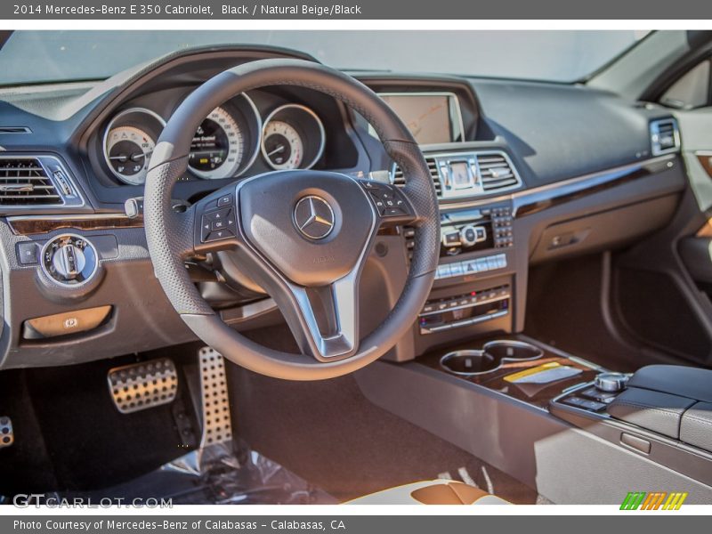 Black / Natural Beige/Black 2014 Mercedes-Benz E 350 Cabriolet
