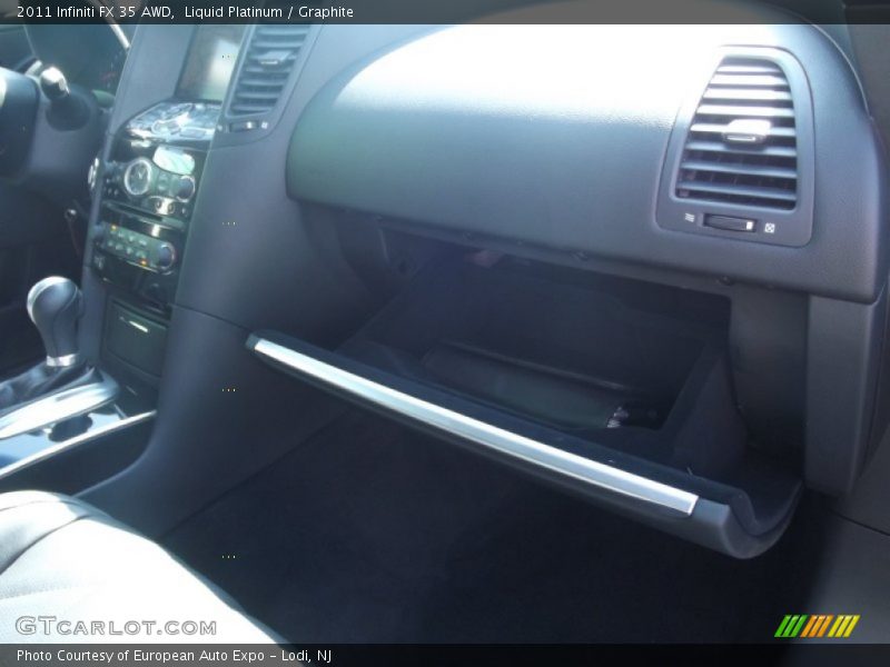 Liquid Platinum / Graphite 2011 Infiniti FX 35 AWD