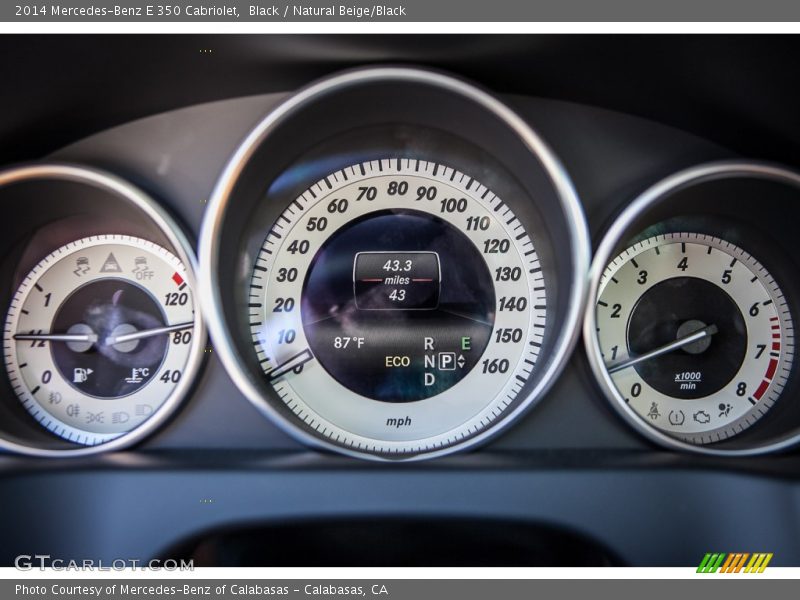 Black / Natural Beige/Black 2014 Mercedes-Benz E 350 Cabriolet