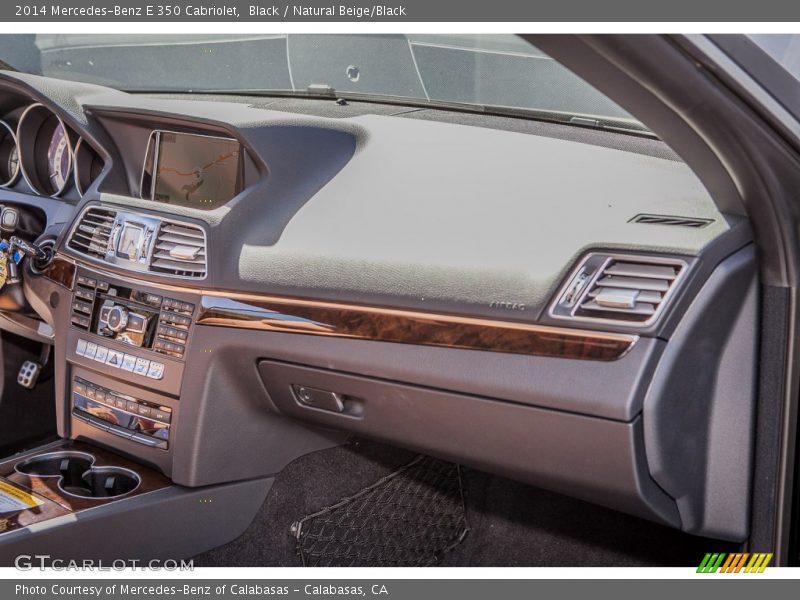 Black / Natural Beige/Black 2014 Mercedes-Benz E 350 Cabriolet