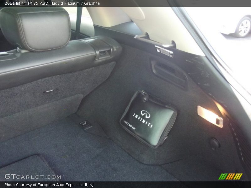 Liquid Platinum / Graphite 2011 Infiniti FX 35 AWD