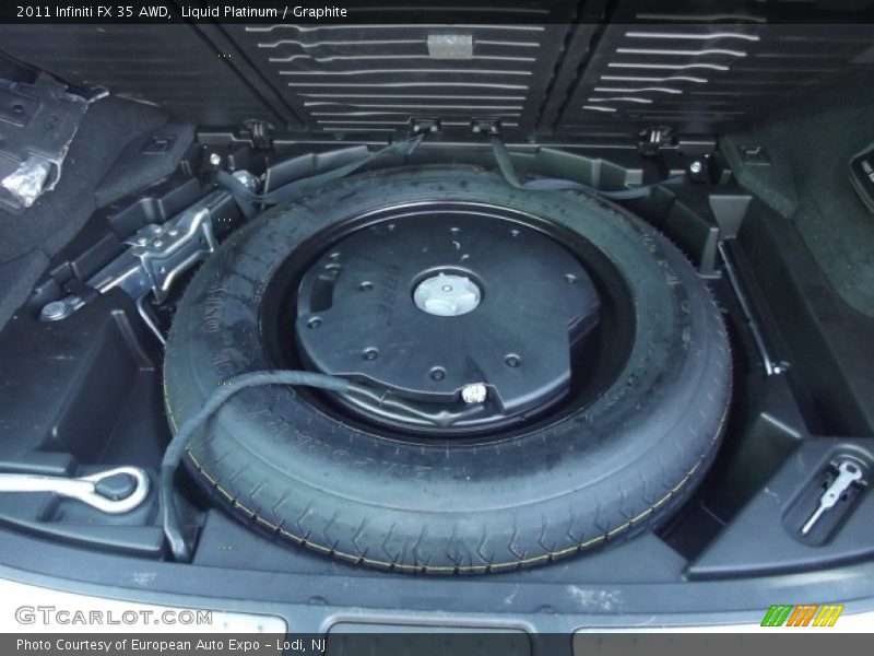 Liquid Platinum / Graphite 2011 Infiniti FX 35 AWD