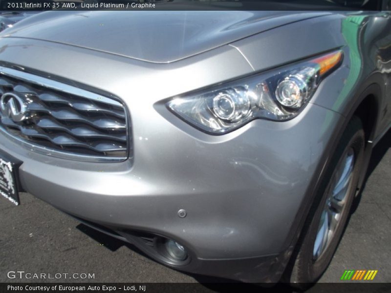 Liquid Platinum / Graphite 2011 Infiniti FX 35 AWD