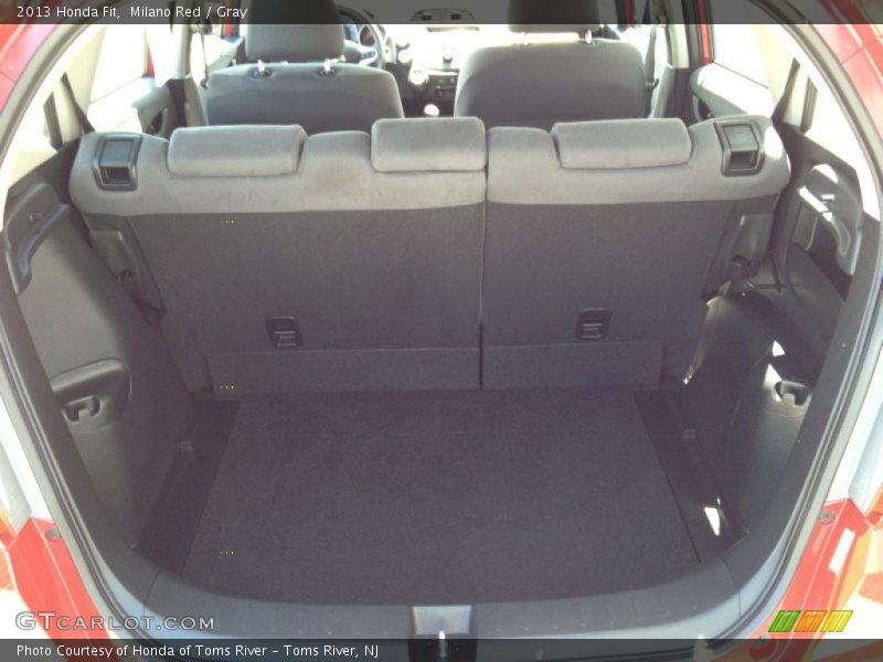 Milano Red / Gray 2013 Honda Fit