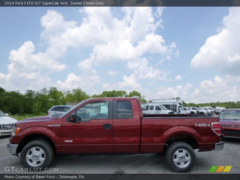  2014 F150 XLT SuperCab 4x4 Sunset
