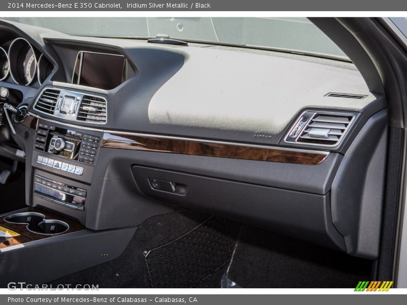 Iridium Silver Metallic / Black 2014 Mercedes-Benz E 350 Cabriolet