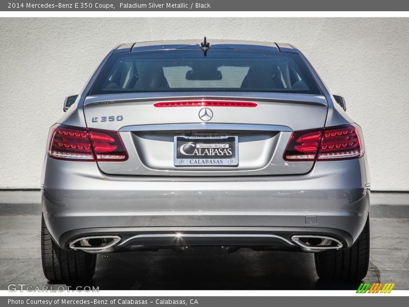 Paladium Silver Metallic / Black 2014 Mercedes-Benz E 350 Coupe