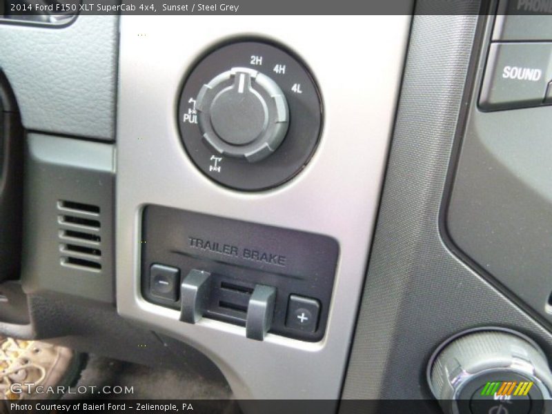 Controls of 2014 F150 XLT SuperCab 4x4