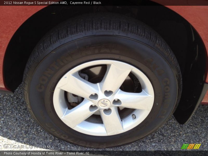 Cayenne Red / Black 2012 Nissan Rogue S Special Edition AWD
