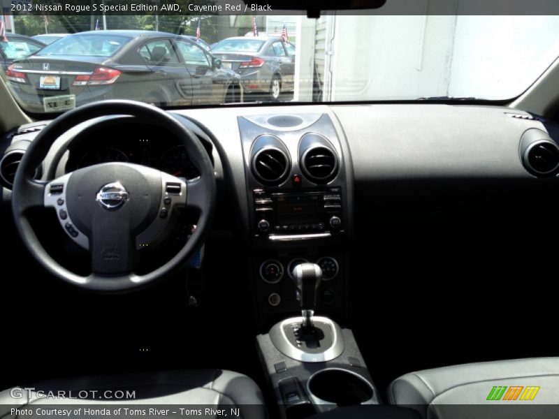 Cayenne Red / Black 2012 Nissan Rogue S Special Edition AWD