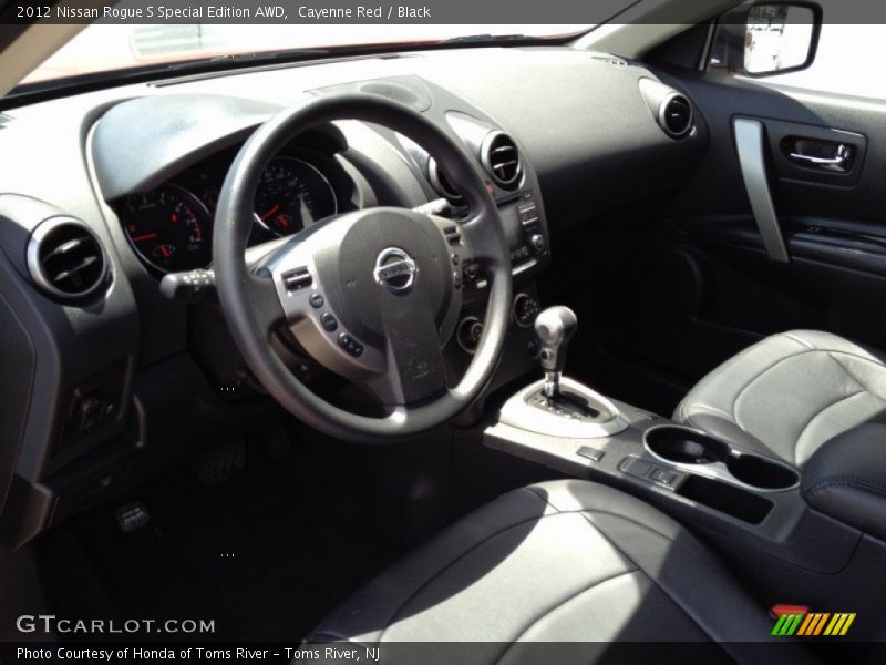 Cayenne Red / Black 2012 Nissan Rogue S Special Edition AWD