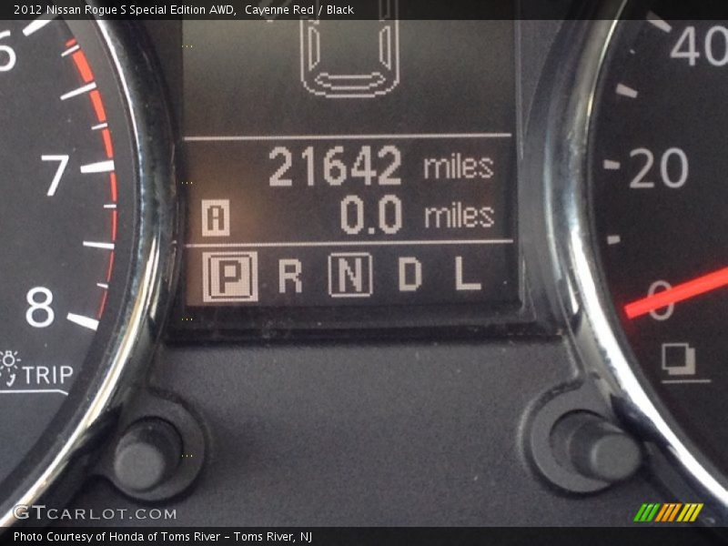 Cayenne Red / Black 2012 Nissan Rogue S Special Edition AWD