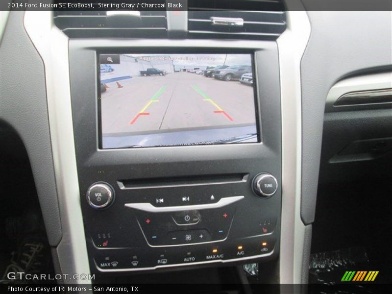 Sterling Gray / Charcoal Black 2014 Ford Fusion SE EcoBoost