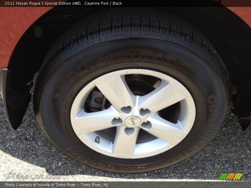 Cayenne Red / Black 2012 Nissan Rogue S Special Edition AWD