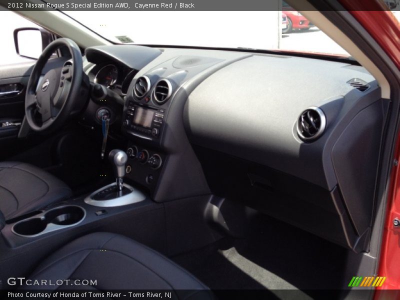 Cayenne Red / Black 2012 Nissan Rogue S Special Edition AWD