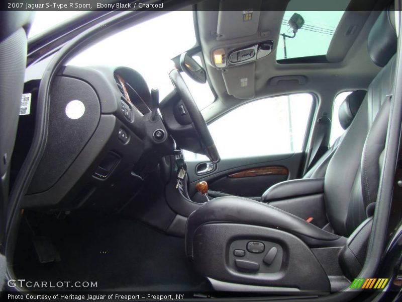 Ebony Black / Charcoal 2007 Jaguar S-Type R Sport