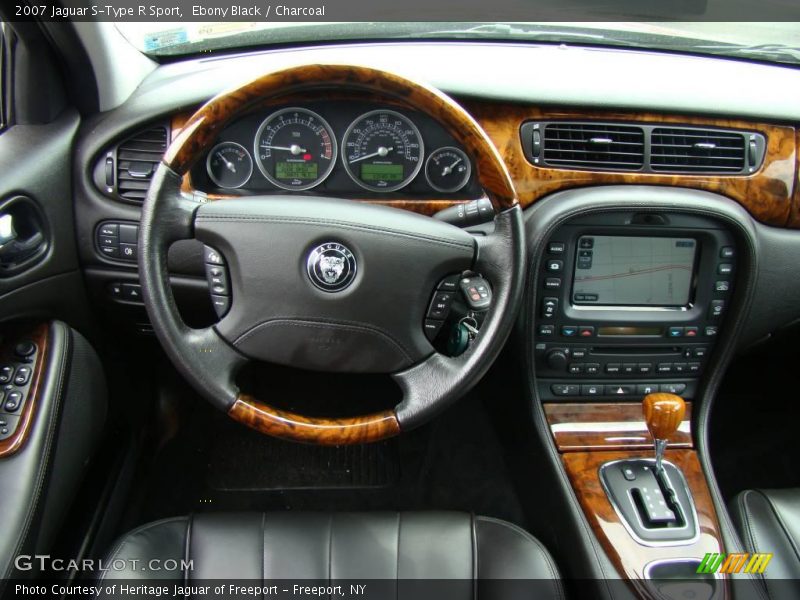 Dashboard of 2007 S-Type R Sport