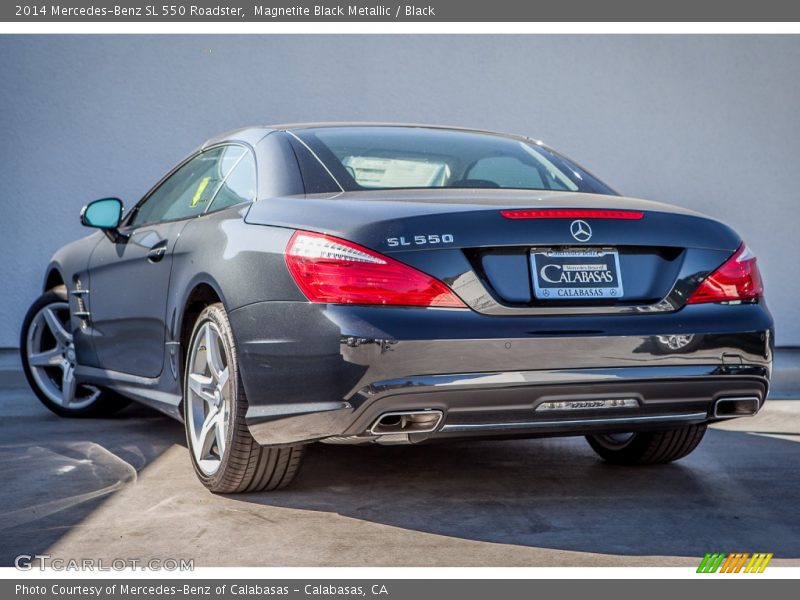 Magnetite Black Metallic / Black 2014 Mercedes-Benz SL 550 Roadster