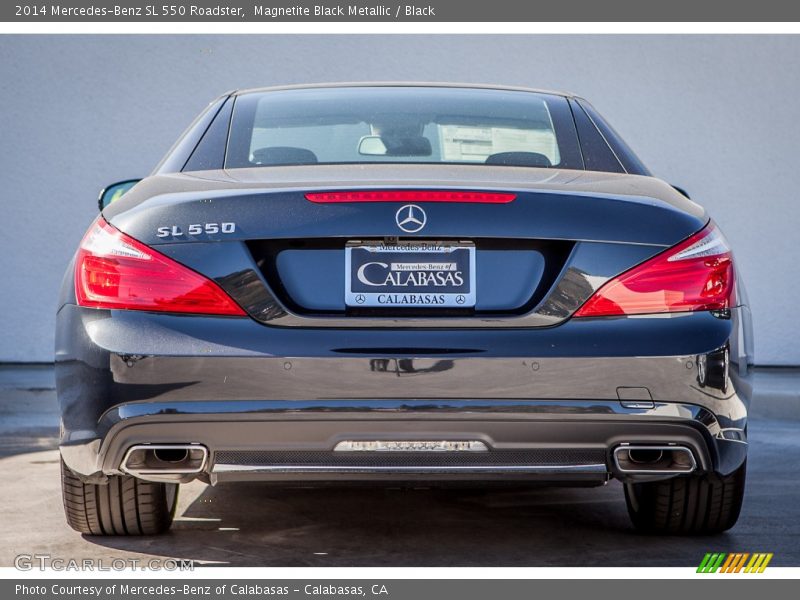 Magnetite Black Metallic / Black 2014 Mercedes-Benz SL 550 Roadster