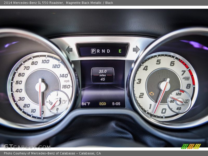  2014 SL 550 Roadster 550 Roadster Gauges