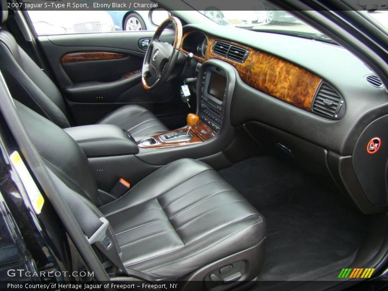  2007 S-Type R Sport Charcoal Interior