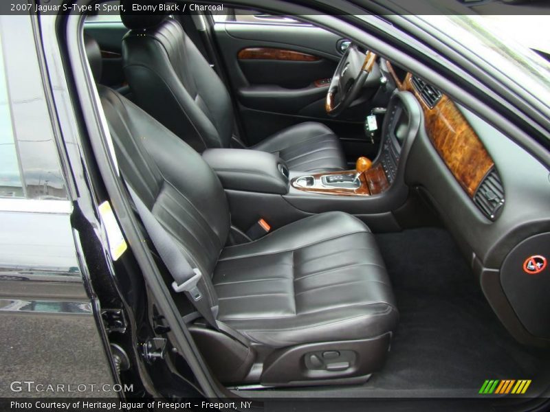 Ebony Black / Charcoal 2007 Jaguar S-Type R Sport