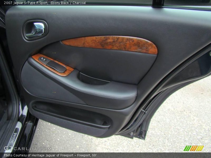 Ebony Black / Charcoal 2007 Jaguar S-Type R Sport