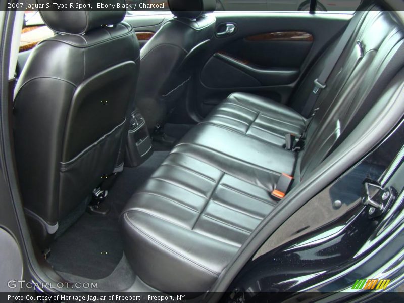 Ebony Black / Charcoal 2007 Jaguar S-Type R Sport