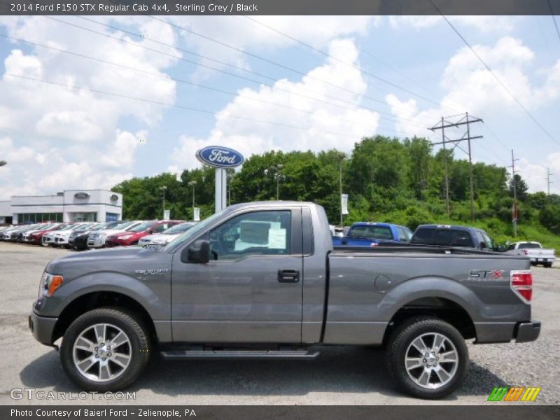  2014 F150 STX Regular Cab 4x4 Sterling Grey